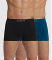 Pack 2 Boxer unno by DIM 5HH NEGRO/AZUL 95W